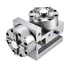 Mandril Pneumático Manual EROWA/3R CNC Fresagem de Quatro-Cinco Eixos Moldes de Cobre Cabeças Curvas Estações Múltiplas Troca Rápida Dispositivo de Posicionamento