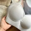 Lujoso Sujetador Push-Up Fino Transpirable de Soporte Suave sin Costuras para Mujer, Controla los Rollitos Laterales y Previene la Flacidez, Ropa Interior Tallas Grandes