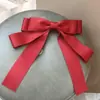Celebridad de Internet Nuevo Estilo Lazo de Cinta Pinza de Primavera Pinza para el Cabello Combinable Hada Zhao Rusi Mismo Estilo Súper Hada Pinza Superior Accesorios para el Cabello