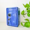 Cofre de Porquinho Doméstico Pequeno Transfronteiriço Mini Cofre Infantil Caixa de Poupança de Metal Criativa Caixa de Armazenamento com Fechadura