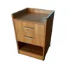 Mesa de noche de enfermería para sala de hospital residencia de ancianos mesa de noche de madera mesa de noche abs engrosada