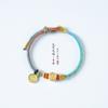 Pulsera de Nudo de la Suerte tejida a mano con tesoro de dragón de moda nacional para hombre y mujer, año del animal, marca de dragón, pulsera de muñeca ajustable