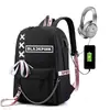 Stray kids combinación alrededor de la misma mochila mochila mochila bolsa Estudiantes coreanos hombres y mujeres Gran Capacidad Nuevo