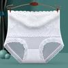 Roupas íntimas de renda femininas cintura alta sexy para senhoras shorts sem costura fundo de algodão calcinhas para barriga e quadril fabricantes de origem