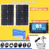 Kit panel solar 36W policristalino 12V220V/110V300W500W inversor para coche controlador 30A