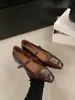 Zapatos negros Mary Jane para mujer con aumento interno de altura, nuevo modelo 2025 para primavera y otoño, de corte bajo, con una sola tira, planos elegantes y versátiles