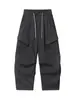 Pantalones Cargo Funcionales de Bolsillos Múltiples, Sueltos, Tendencia, Ropa de Trabajo, Secado Rápido, para Hombre, Primavera/Verano, Exteriores