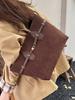 Bolsa de Hombro Grande de Alta Gama para Viajes Diarios de Comercio Exterior, Nueva Colección Otoño e Invierno 2025, Bolso Tote Retro para Mujer, Bolso de Axila