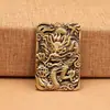 Dragón de Latón Guan Gong Colgante de Dragón y Fénix Estilo Chino Adorno de Guan Er Ye Artesanía Popular Venta al por Mayor