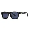 Gafas de Sol Polarizadas Cuadradas 2026 para Hombre y Mujer, Gama Alta, Personalizadas, Gafas de Sol Anti-UV para Conducir 6012