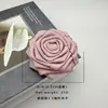 Broche de Flor de Tela para Mujer, Broche Pin de Corsage Elegante de Alta Gama, Pin Anti-Exposición, Corsage de Rosa Francesa
