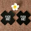 Marca Temptation Lencería Sexy Accesorios de Máscara para Ojos Baile de Banquete de la Reina Disfraces Cosplay Una Pieza Envío Directo Negro
