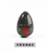 Jingde Joias Cristal Branco Natural Pedra de Ovo Pedra Colorida Cristal Decorativo Pedra Ágata Pedra Ornamentar Pedra Atacado