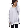 Sudadera de Algodón Estilo Japonés para Mujer Nueva de Primavera y Otoño, Holgada y Casual, Oversize de Color Sólido, Popular en Amazon