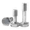 Tornillo Hexagonal Externo No Desmontable de Acero Inoxidable 304 Gb838 Tornillo Suelto No Desmontable Hexagonal Externo Perno Anti-Aflojamiento y Anti-Desmontaje