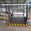 Fornecimento de levantamento gratuito 180 graus flip Table C- tipo automático hidráulico torneamento máquina de torneamento de placa de madeira folheado máquina de torneamento