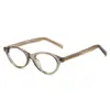 Versión Coreana Gm Gafas Retro Ojo de Gato con Anti-Luz Azul Graduadas para Hombres y Mujeres 8665 Armazón Pequeño Ovalado Nerd Lentes Lisos