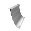 Línea de zócalo de revestimiento de pared superior de aleación de aluminio Línea de prensado de tira de cierre de piso de plástico PVC de hospital y escuela Línea de pie de 10 cm