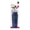 Conjunto de 6 Pincéis de Nylon e Lã Transfronteiriço Caneta Artística Goulish Pincel para Guache Aquarela Pincel de Pintura Pincel Pincel a Óleo
