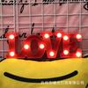 Luces Decorativas LED Ins Mickey Flamenco Luces de Navidad Decoración de Letras Luz Nocturna Unicornio Plástico Rendimiento