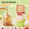 Molde para hacer bolas de hielo grandes de grado alimenticio, modelo de bandeja de hielo esférica para cubitos de hielo de whisky para uso doméstico, envío gratis, venta al por mayor