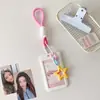 Porta-Cartão com Cordão de Estrela Hisocute Estojo de Exibição para Armazenamento de Cartão de Campus de Estudante Capa Protetora para Cartão Pequeno de Caçador de Estrelas Pingente Pequeno