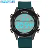 Reloj Electrónico de Silicona para Hombre SYNOKE Running Estudiante Moda Impermeable Luminoso Pantalla Grande Montañismo al Aire Libre