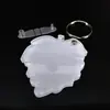 Diseño Gratuito Llavero Acrílico de Sublimación Impresión a una Cara Llavero Acrílico por Transferencia de Calor Impresión DIY
