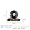 Adorno Moderno Retro Vertical de Tocadiscos Gramófono con Temática Musical para Casas Modelo, Villas y Estudios