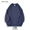 Sudadera de algodón puro con cuello redondo, camisa cultural, camisa publicitaria, ropa de trabajo para grupos, admite patrones y logotipos personalizados