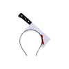Faixa de Cabelo de Halloween Transfronteiriça para Crianças Festa Fantasia Cosplay Diversão Faixa de Cabelo de Diabinho Acessórios de Cabelo para Fantasia de Festival