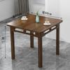 Mesa de Comedor Cuadrada para Sala de Estar Mesa de Comedor Mesa de Té Simple Madera Maciza Hogar Apartamento Pequeño Escritura y Aprendizaje Nueva Mesa Cuadrada