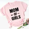 Camisa Casual de Manga Corta con Cuello Redondo para Mujer Estampada de Algodón Europea y Americana del Sudeste Asiático