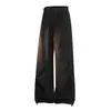 Pantalones Casuales Morados Dopamina para Mujer Verano Exterior Secado Rápido Cortavientos Ropa de Trabajo Rectos Sueltos Pantalones Largos de Pareja Modernos