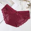 Ropa interior para mujeres embarazadas de tiro bajo con encaje para mujer, calientes, cómodas, de algodón, bragas de perfil, ropa interior sexy sin costuras para mujer, deseo puro