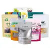 Bolsas de Embalaje Personalizadas para Alimentos y Snacks, Bolsas Auto-Soportantes para Frutos Secos y Café en Polvo, Bolsas Selladas con Cierre de Cremallera de Papel de Aluminio Compuesto