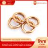 Lavadora de mola GB93 material de cobre mola de latão meson junta redonda de mola M2.5M3M4M5-M22