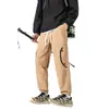 Nuevos Leggings Casuales Retro para Hombre para Primavera y Otoño Nueva Tendencia de Pareja Pantalones Sueltos Versátiles