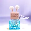 Botella de recarga para ambientador de coche, colgante decorativo para rejilla de ventilación, fragancia de larga duración, eliminador de olores de coche, botella de aceite esencial de perfume, botella vacía