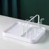 Estante para tazas estilo chino, estante de almacenamiento para tazas, estante colgante para tazas de vidrio, estante para tazas de té boca abajo, estante para vasos de agua de sala de estar