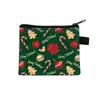 Bolsas de Navidad Transfronterizas Bolsas de Navidad Estilo Nuevo Bolsos para Niños Caricatura Mini Billetera Tarjeta Linda Estampada