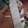 Exportação requintada algodão bordado rendas roupas costura material decorativo DIY cinto de ombro cinto jóias acessórios