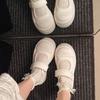 Zapatos Planos para Mujer Estilo Mary Jane Francés Piel Genuina Modelo Nuevo Verano 2026 con Velcro, Lindos Retro Dedo Gordo Suela Gruesa Primavera y Verano