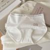 2025 Nueva Moda Ropa Interior de Cintura Media para Niñas Entrepierna 7A Antibacteriana Suave Cera Amigable con la Piel Transpirable y Cómoda