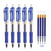 Caneta Gel com Clique K35 Caneta de Carbono 0,5mm Preta Caneta Esferográfica para Aprendizagem de Estudantes Caneta para Assinatura de Reuniões Papelaria de Escritório