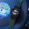 Relógio Eletrônico Color Block Tendência com Duplo Display, Despertador, Cronômetro, À Prova d'Água, Adequado para Adolescentes, Relógio de Pulso Esportivo Casual, Disponível em Várias Cores