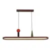 Luminária pendente de sala de jantar nórdica retrô de espectro total protetora para os olhos, estilo simples de meados do século com braço articulado para mesa de bar de estudo mesa de jantar CASAGD