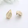 Pendientes de Temperamento de Moda Retro Ins Simples Transfronterizos Europeos y Americanos Personalidad Nicho Diseño Único Forma Irregular Pendientes para Mujer