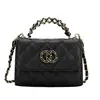 Bolso de Mano Nuevo Estilo 2026 Inspirado en Chanel con 23 Asas para Mujer, Bolso Cruzado de Cadena Acolchado de Moda, Billetera para Monedas, Bolsa Pequeña para Accesorios