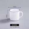 Tazón Imitación Esmalte Melamina Estilo Mismo Xianhezhuang Vajilla Restaurante Hot Pot de Chongqing Montaje de Mesa Set de Cuatro Piezas Tazón de Arroz Creativo Taza